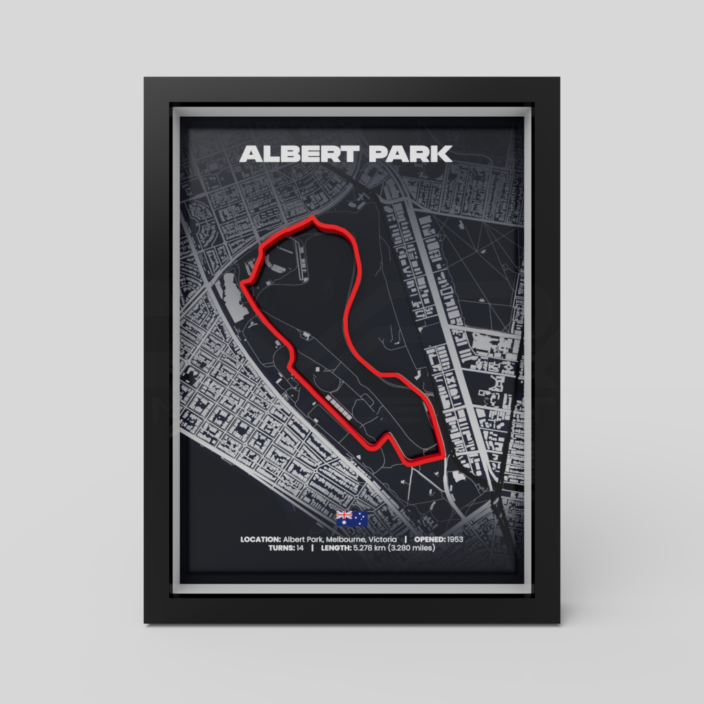 Circuit de course 3D de Yas Marina