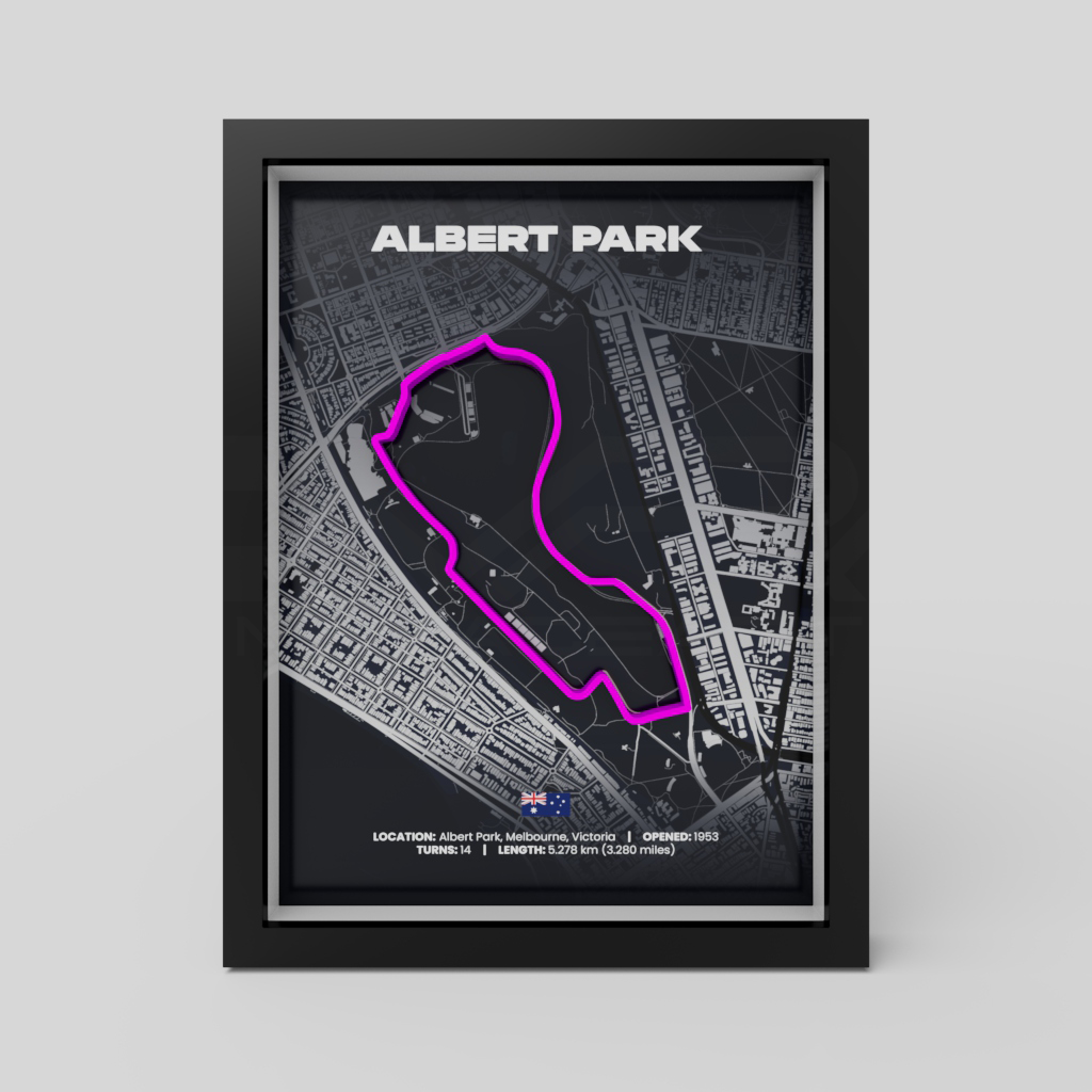 Circuit de course 3D de Yas Marina