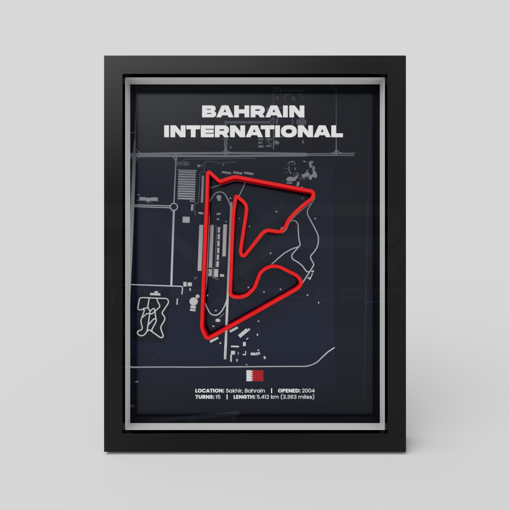 Bahrain | Sakhir | 3D Racetrack