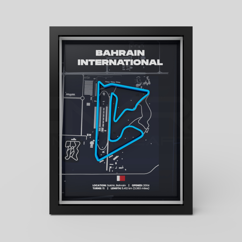 Bahrain | Sakhir | 3D Racetrack