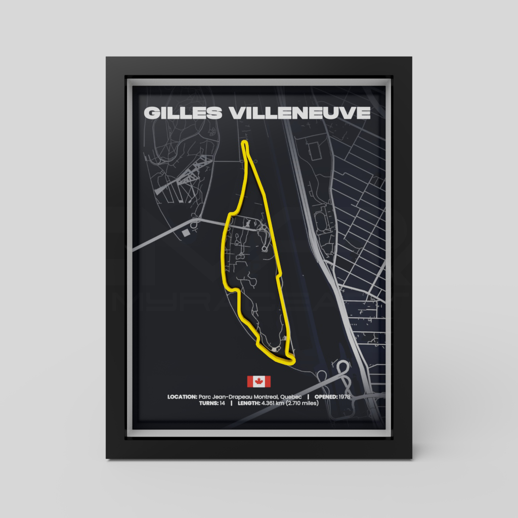 Gilles-Villeneuve | Canada | 3D Racetrack
