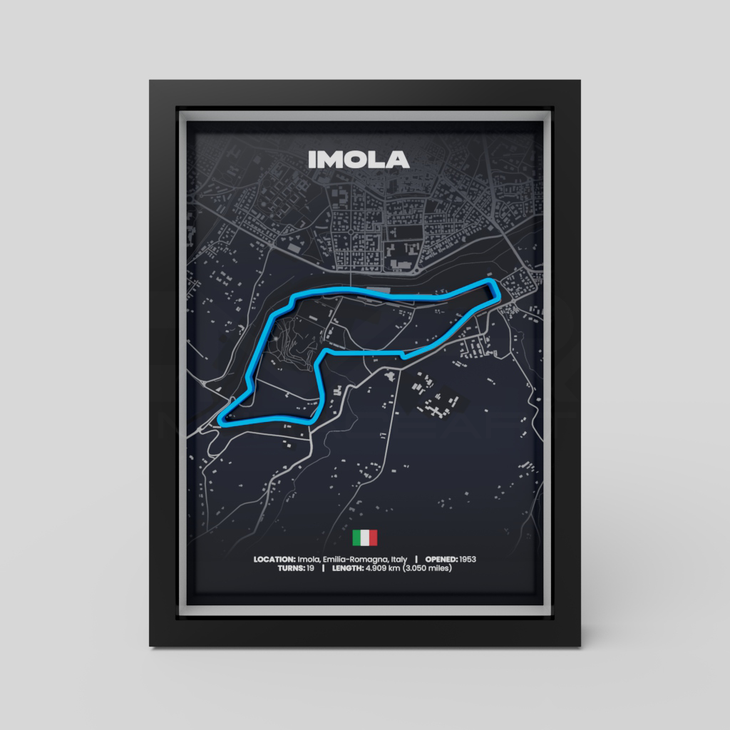 Italy | Imola | 3D Racetrack