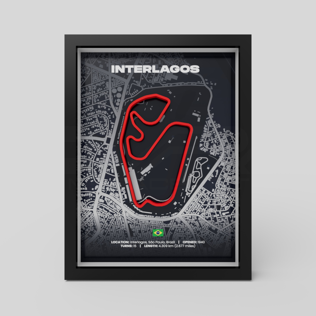 Interlagos | São Paulo Brazil| 3D Racetrack