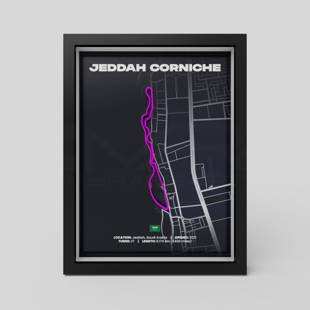 Jeddah | Saudi Arabia | 3D Racetrack