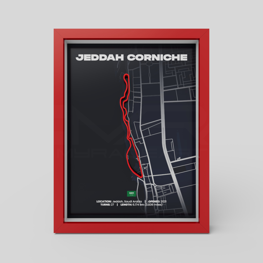 Jeddah | Saudi Arabia | 3D Racetrack