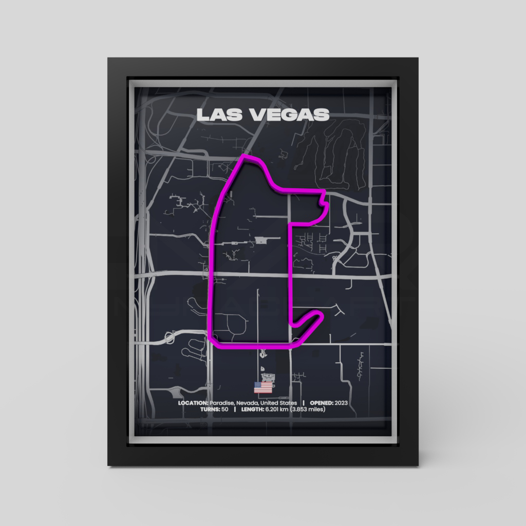 Las Vegas | USA | 3D Racetrack