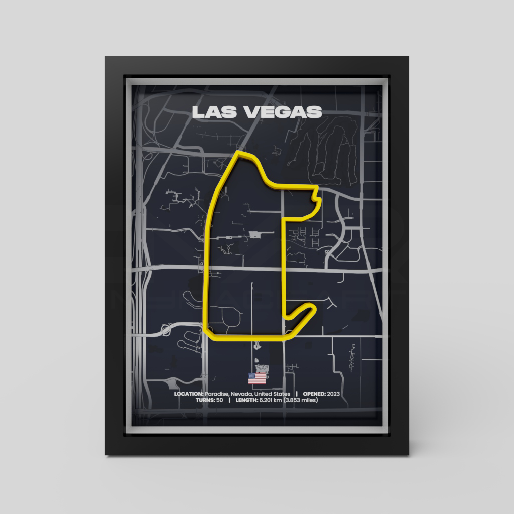 Las Vegas | USA | 3D Racetrack