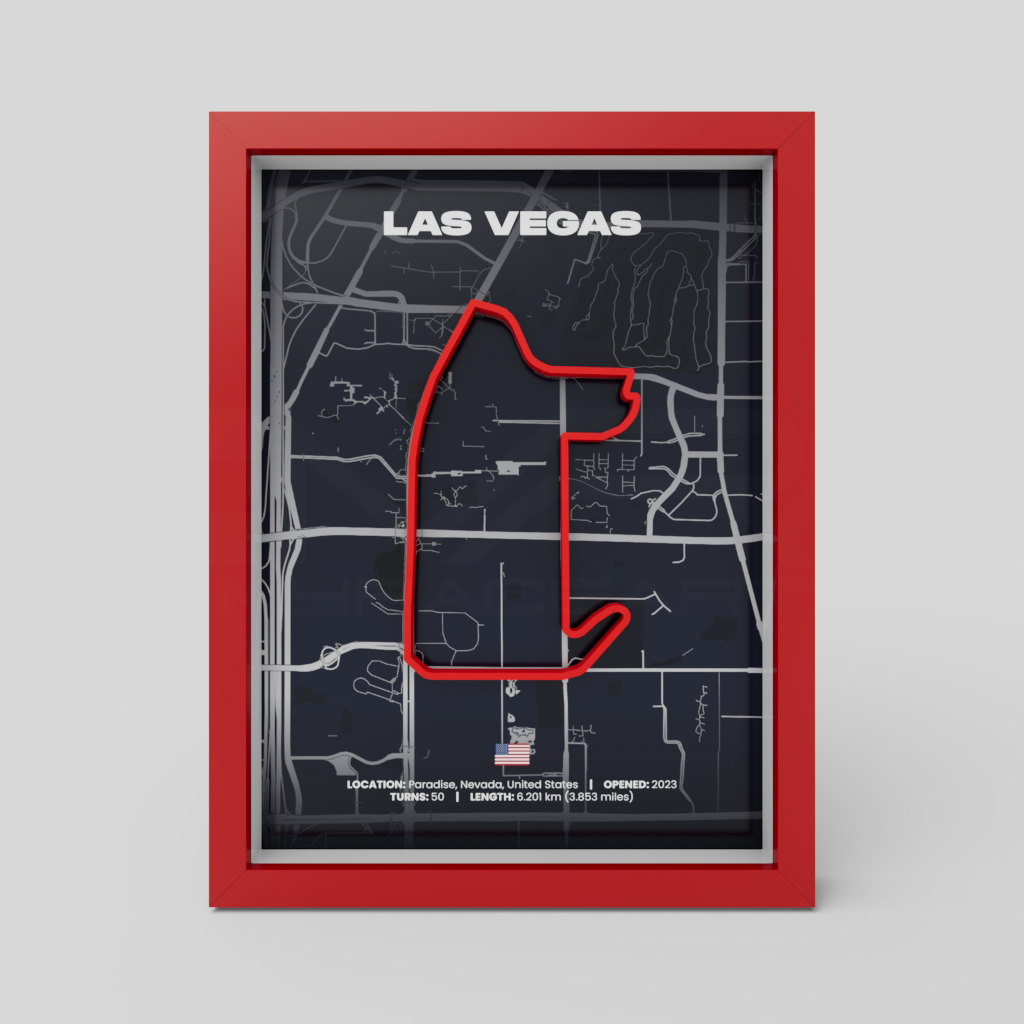 Las Vegas | USA | 3D Racetrack