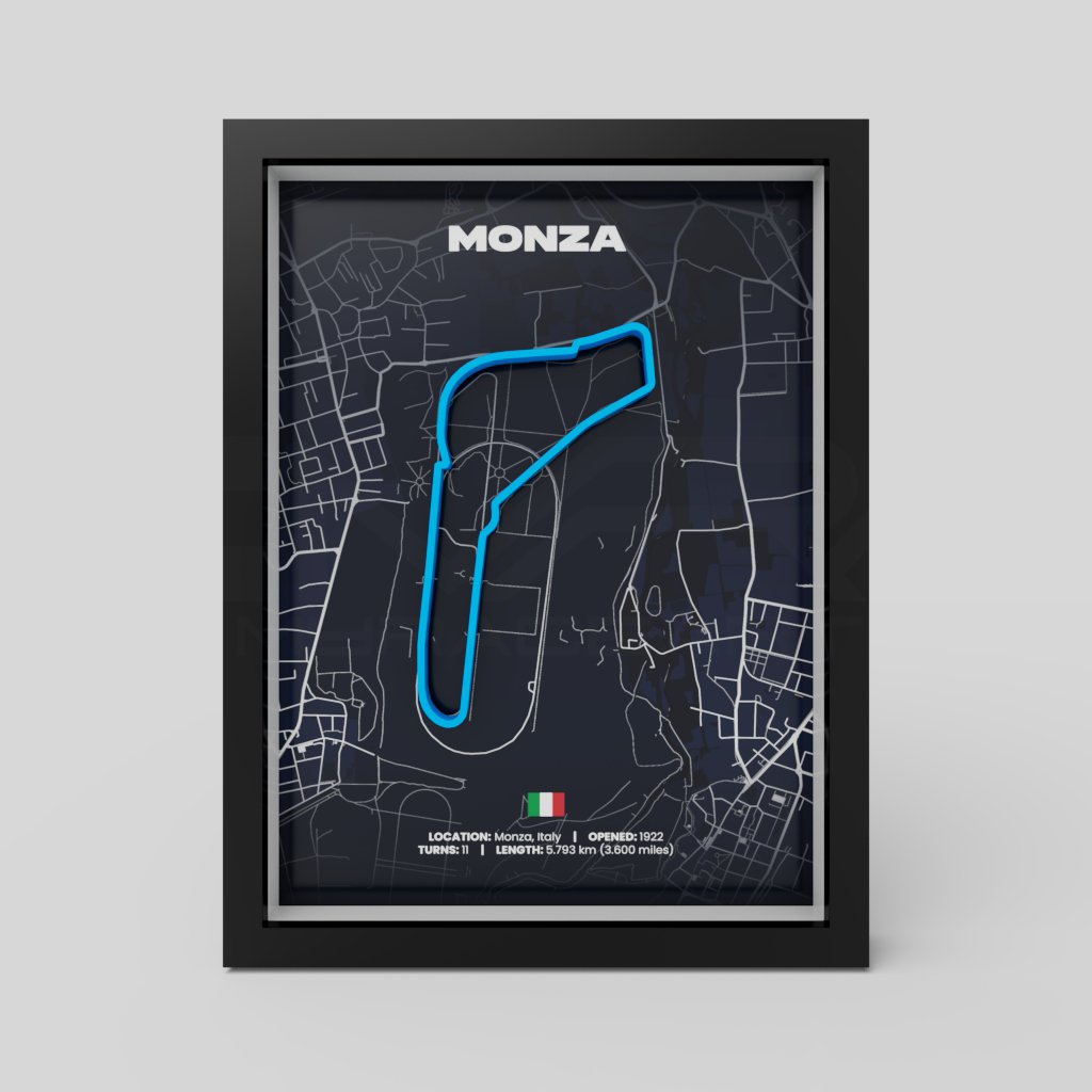 Italy | Monza | 3D Racetrack