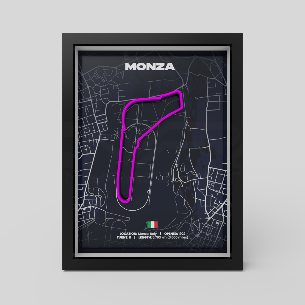 Italy | Monza | 3D Racetrack