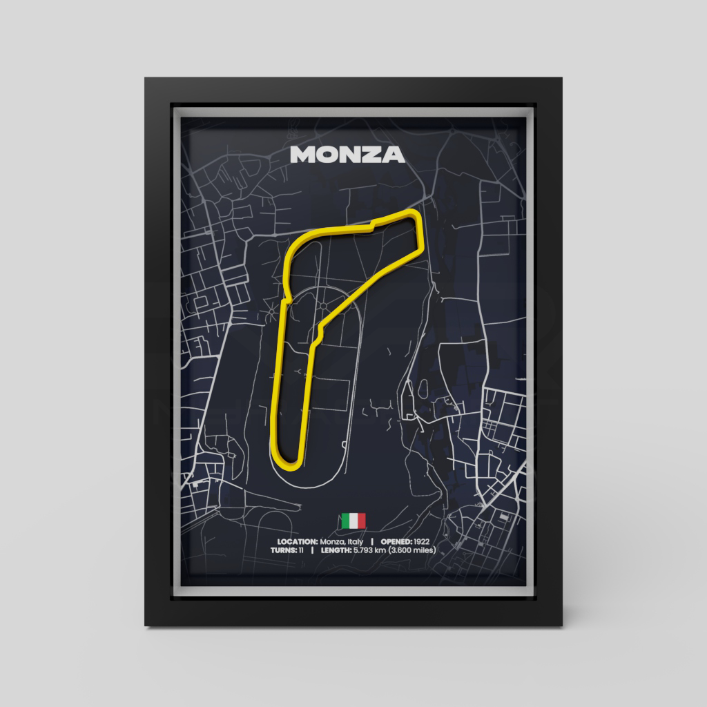 Italy | Monza | 3D Racetrack