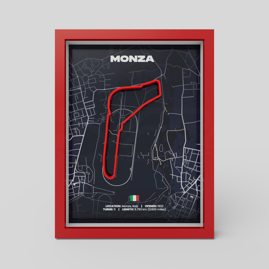 Italy | Monza | 3D Racetrack