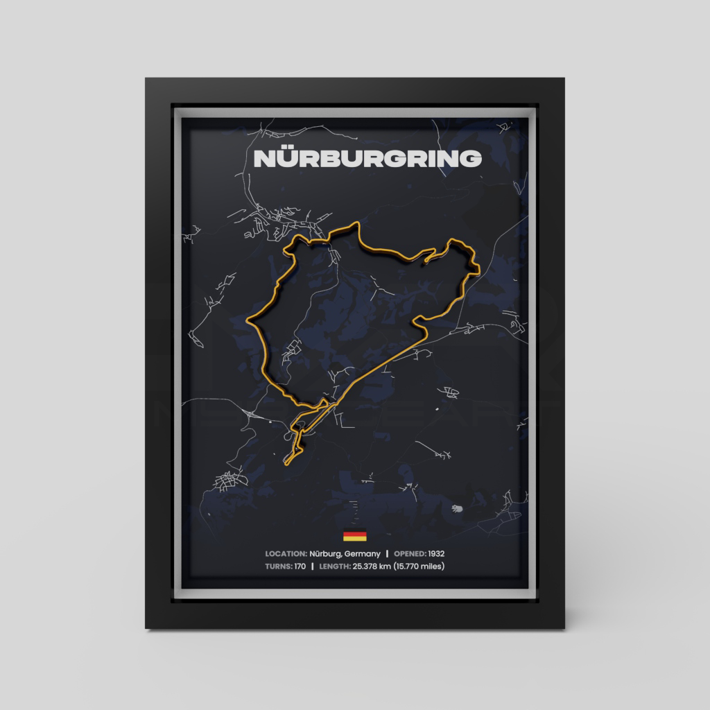 Germany | Nürburgring | 3D Racetrack