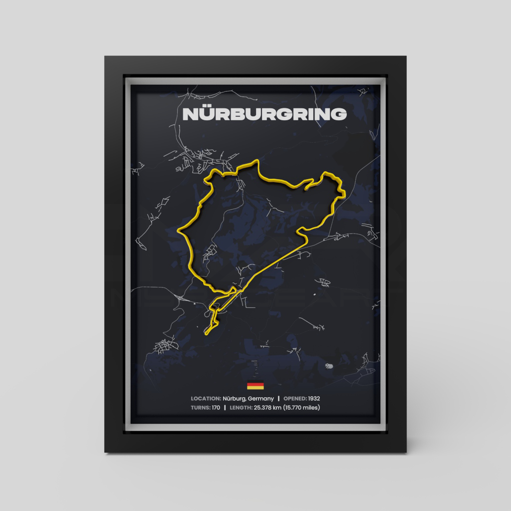 Germany | Nürburgring | 3D Racetrack