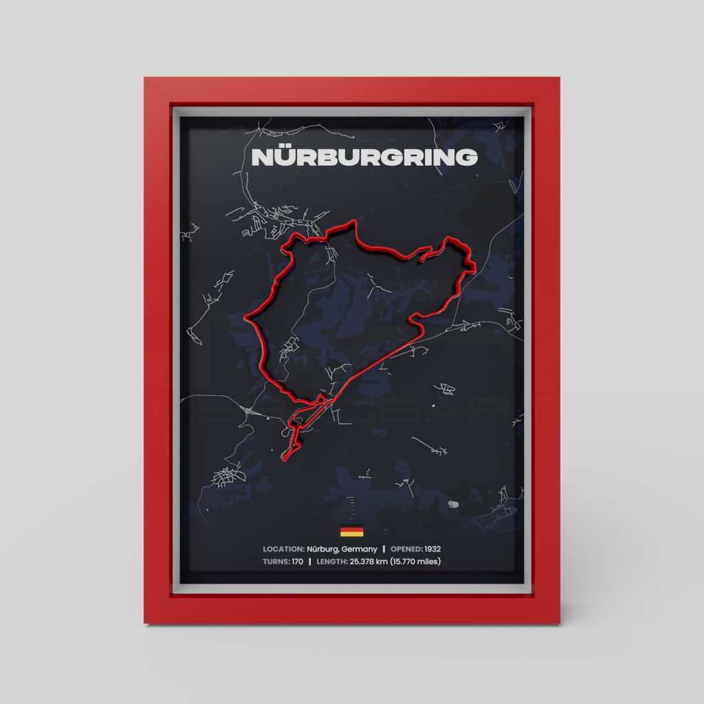 Germany | Nürburgring | 3D Racetrack