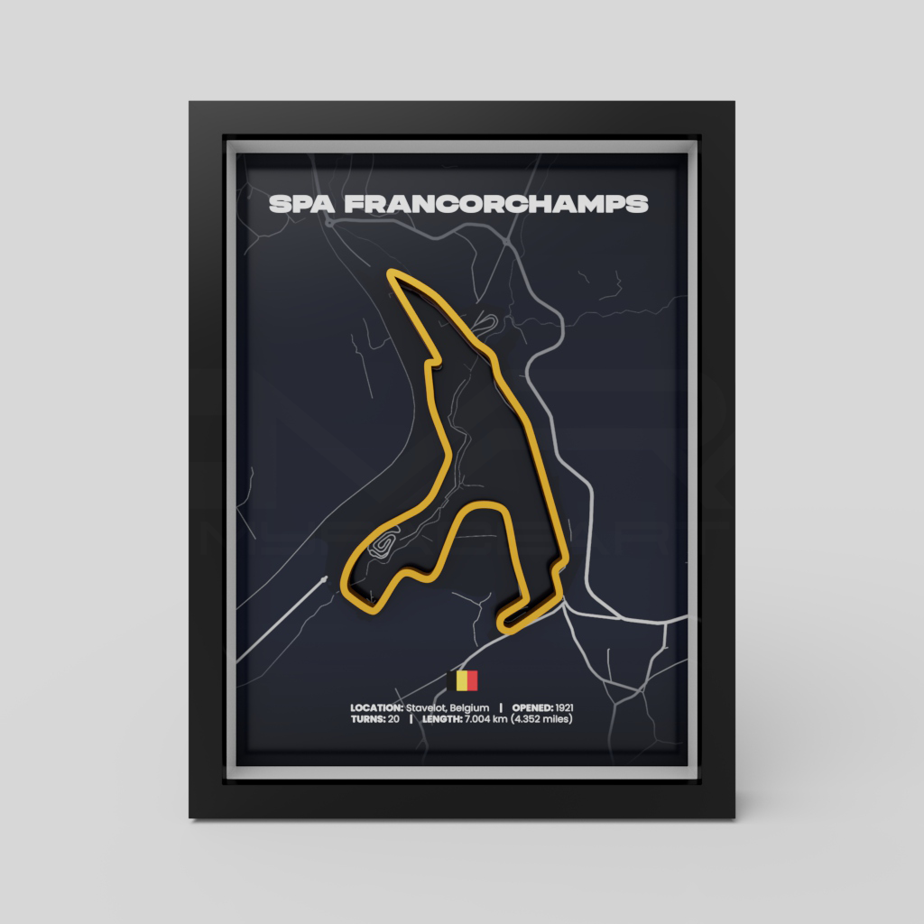 Spa-Francorchamps | Belgium | 3D Racetrack