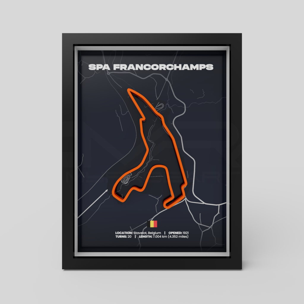 Spa-Francorchamps | Belgium | 3D Racetrack
