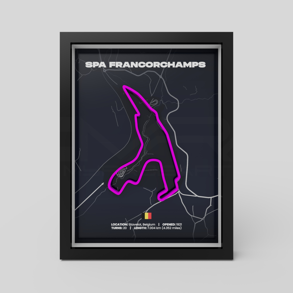 Spa-Francorchamps | Belgium | 3D Racetrack