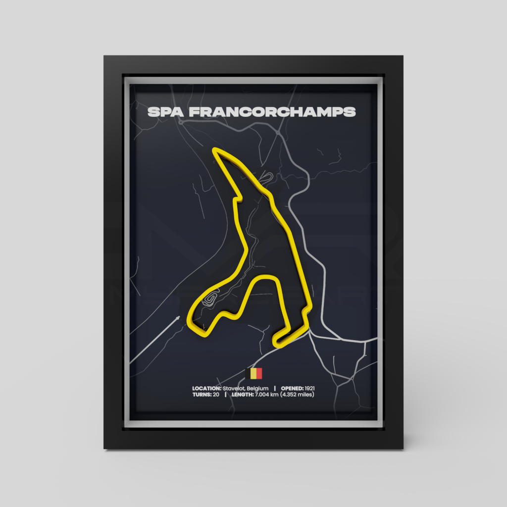 Spa-Francorchamps | Belgium | 3D Racetrack