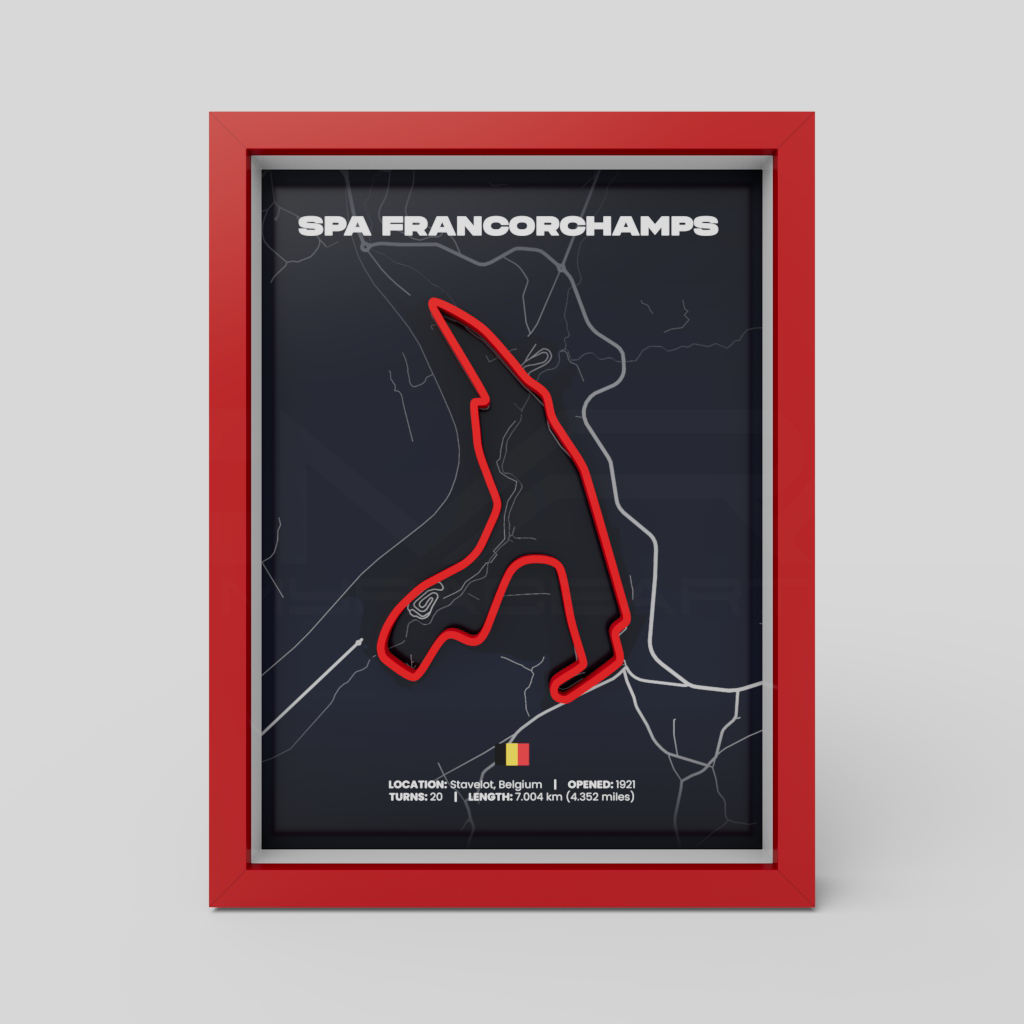 Spa-Francorchamps | Belgium | 3D Racetrack