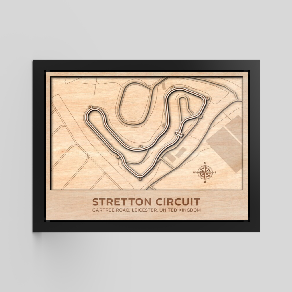 Stretton Circuit | 3D Wood Racetrack