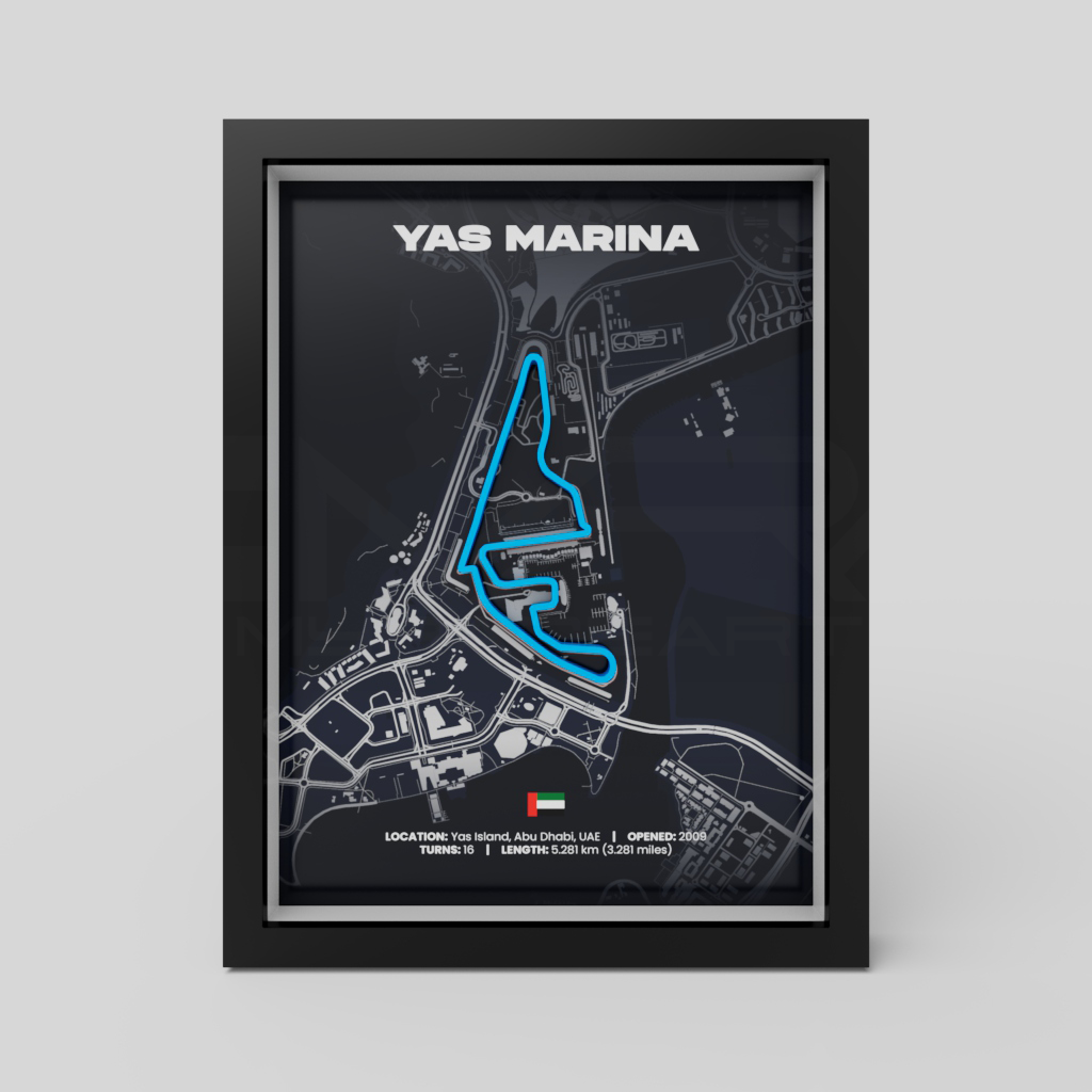 Abu Dhabi | Yas Marina | 3D Racetrack