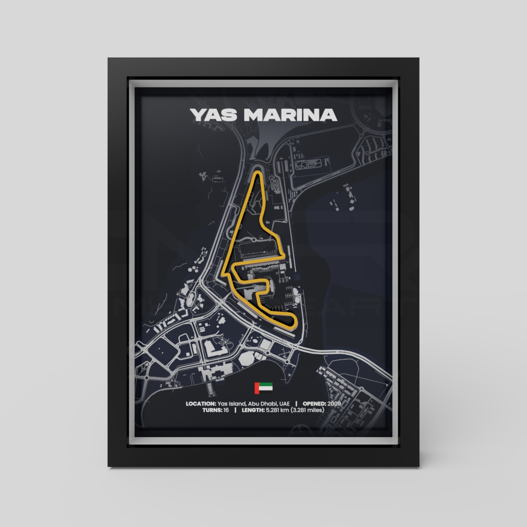 Abu Dhabi | Yas Marina | 3D Racetrack