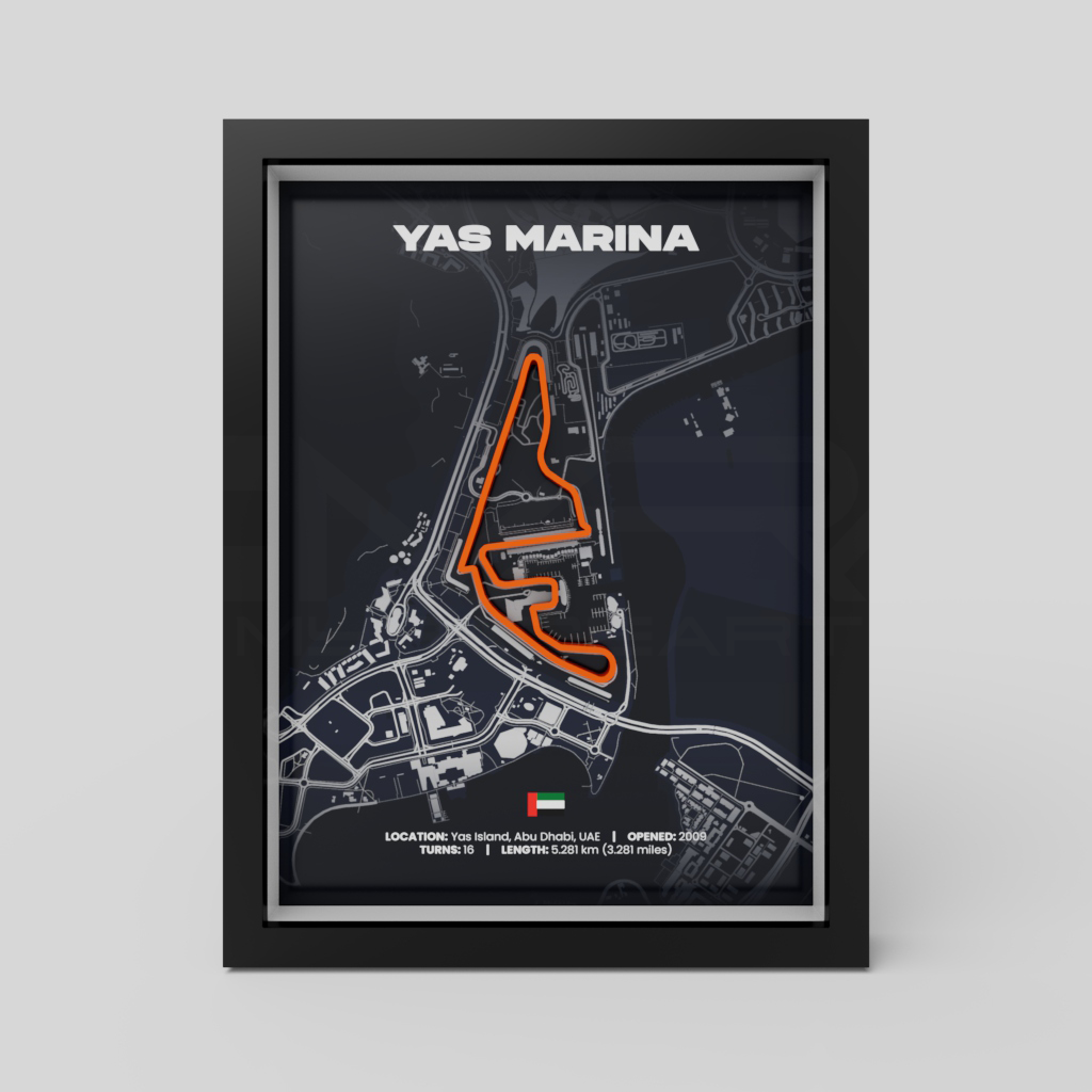 Abu Dhabi | Yas Marina | 3D Racetrack