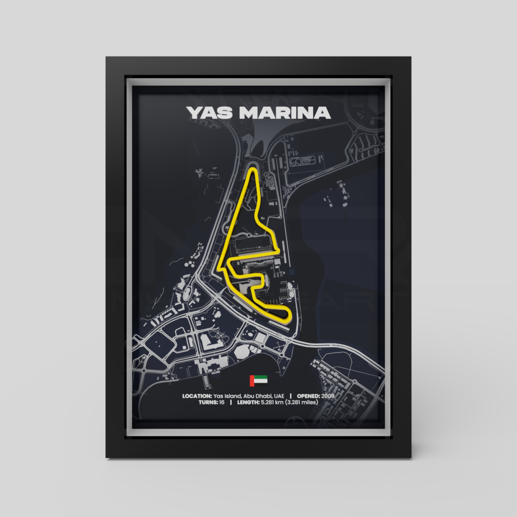 Abu Dhabi | Yas Marina | 3D Racetrack