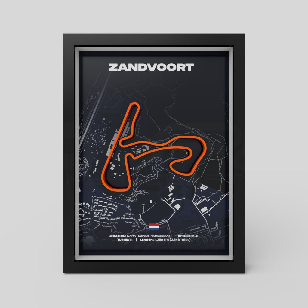 Zandvoort| Netherlands | 3D Racetrack