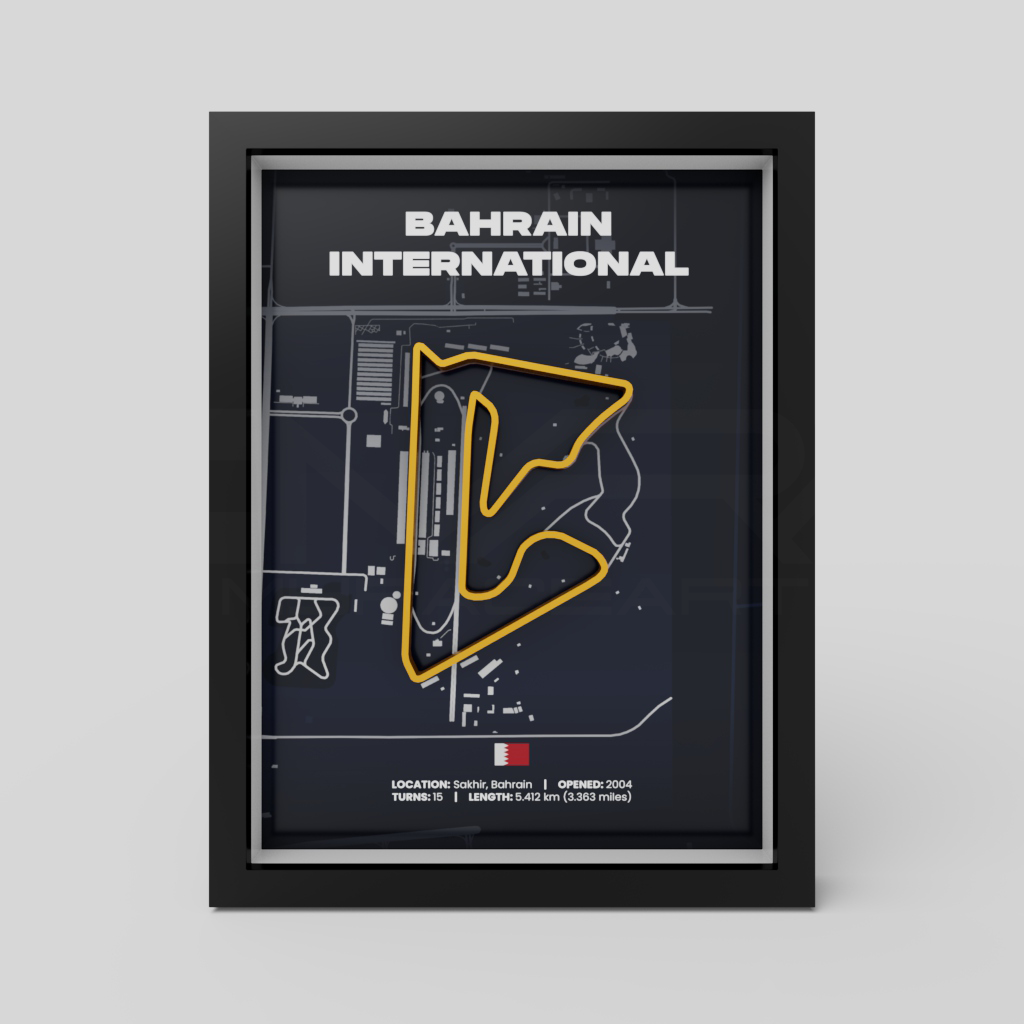 Bahrain | Sakhir | 3D Racetrack