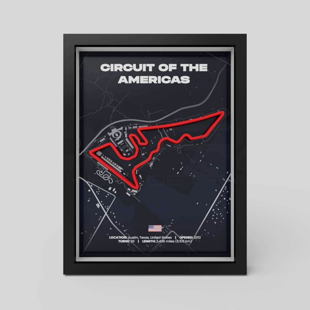 Austin, USA | Circuit of the Americas| 3D Racetrack