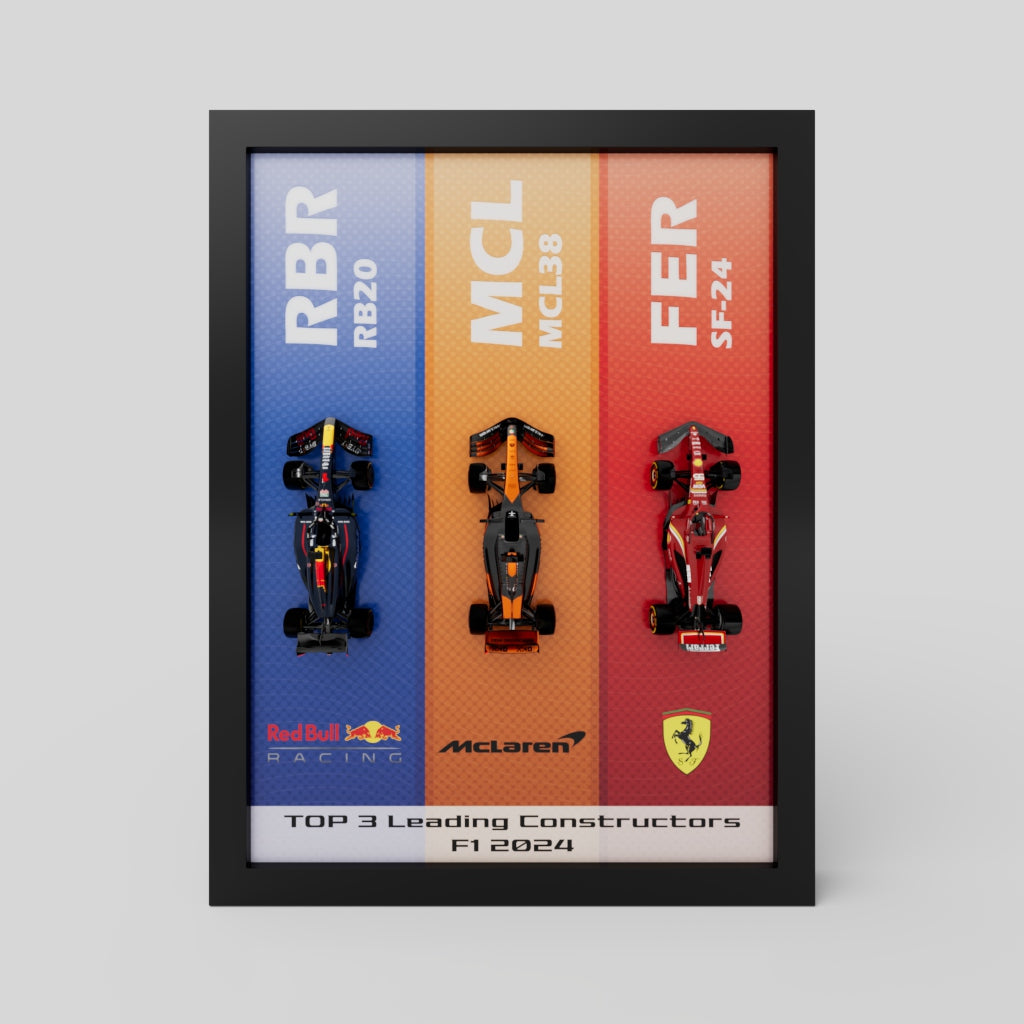 F1 Constructors Frame 2024 #3 - Top 3 Podium