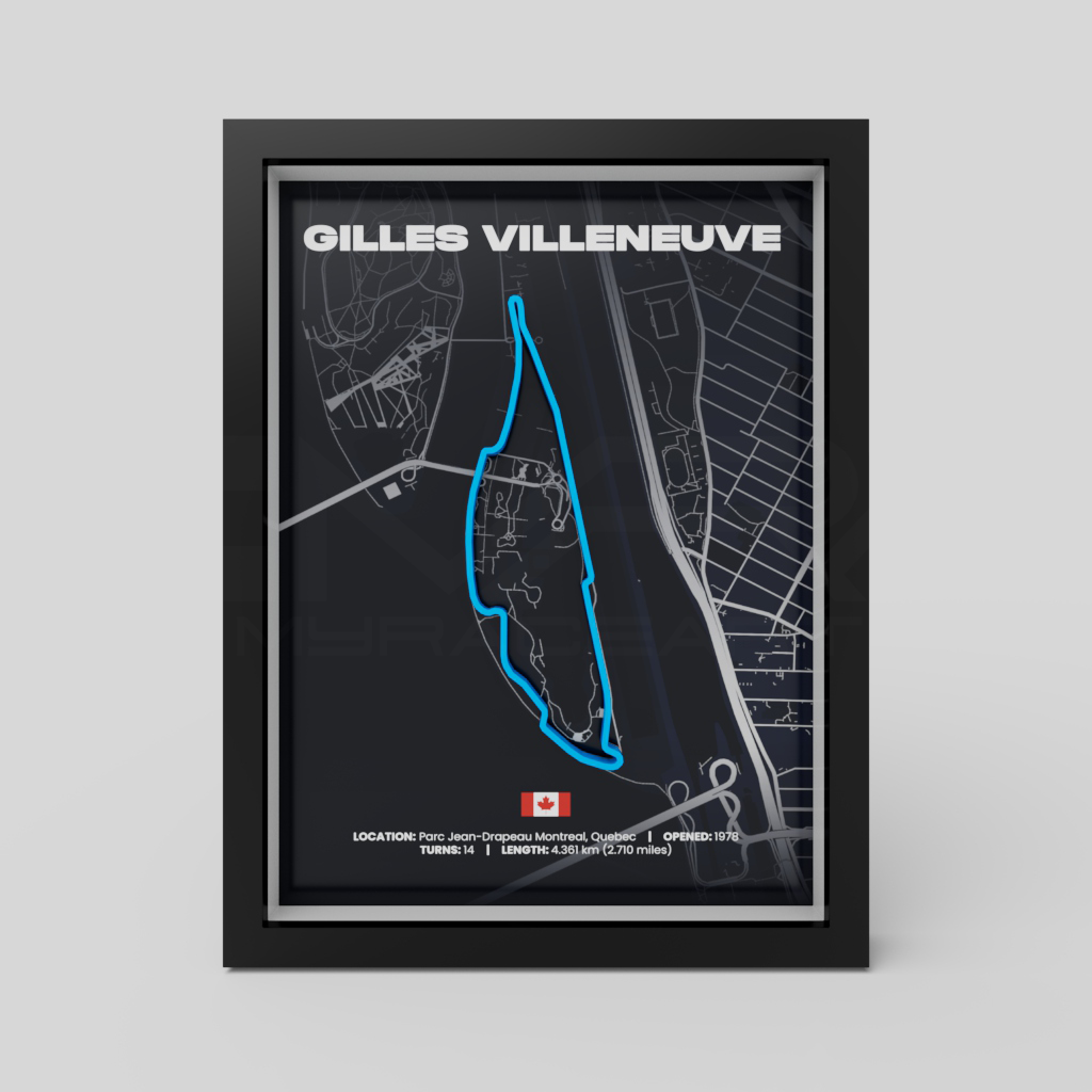 Gilles-Villeneuve | Canada | 3D Racetrack