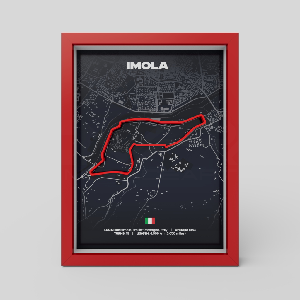Italy | Imola | 3D Racetrack