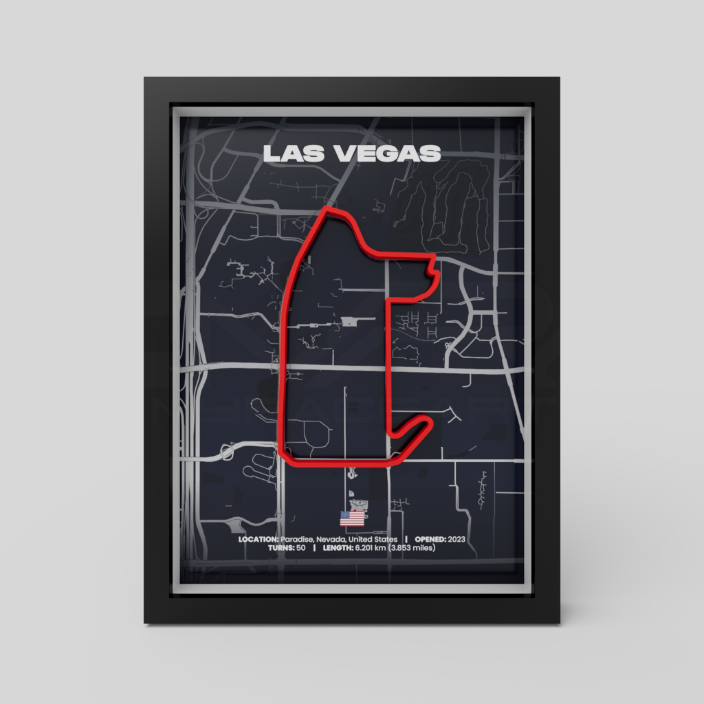 Las Vegas | USA | 3D Racetrack