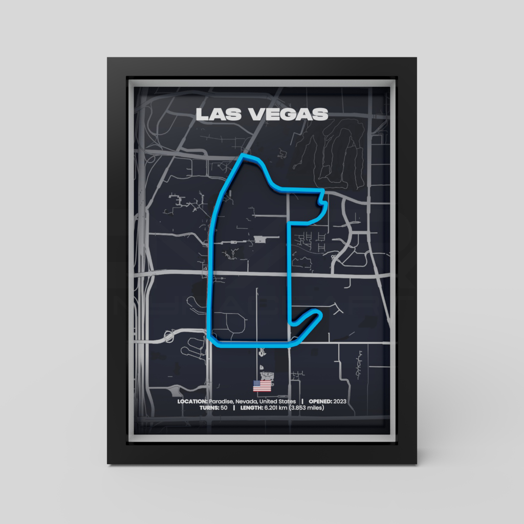 Las Vegas | USA | 3D Racetrack
