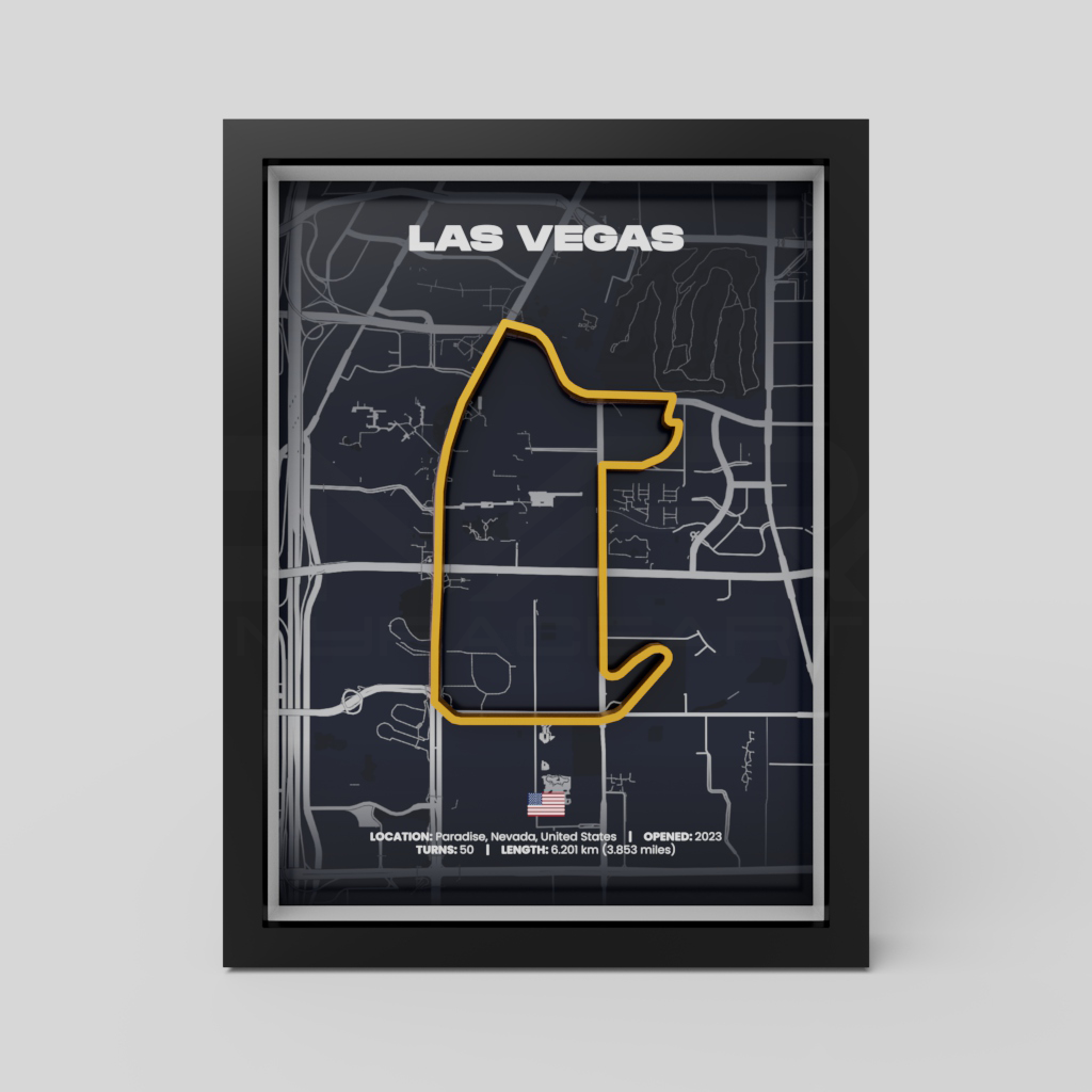 Las Vegas | USA | 3D Racetrack