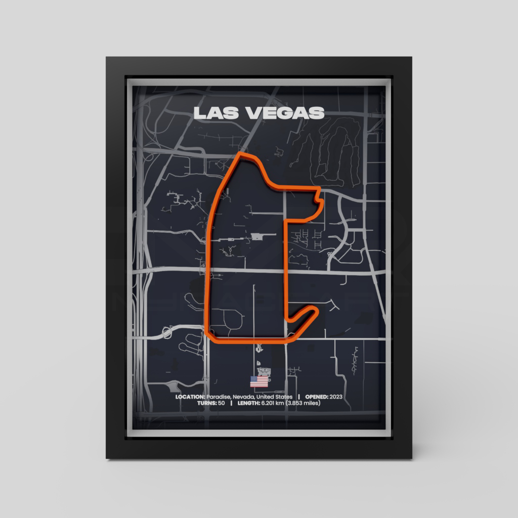 Las Vegas | USA | 3D Racetrack