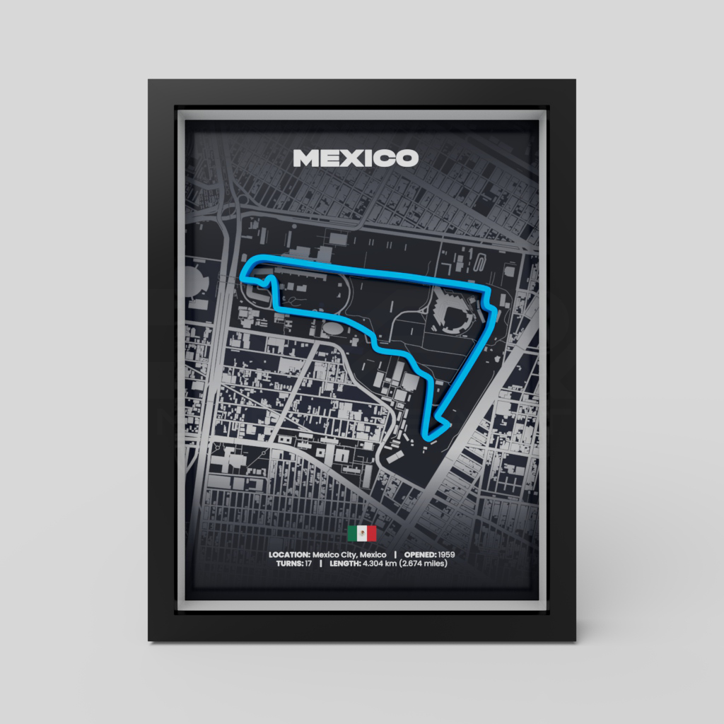 Mexico | Mexico City | 3D Racetrack