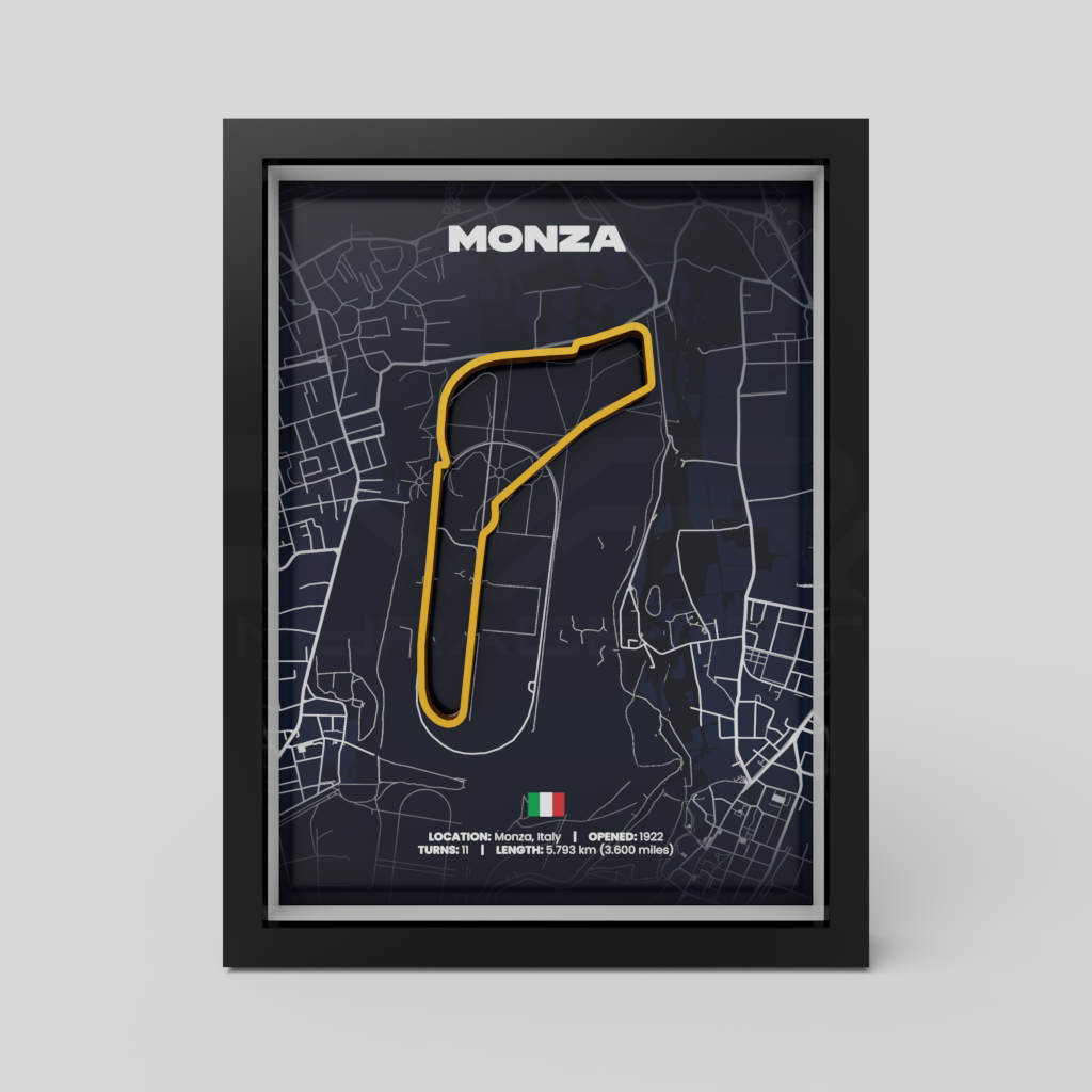 Italy | Monza | 3D Racetrack