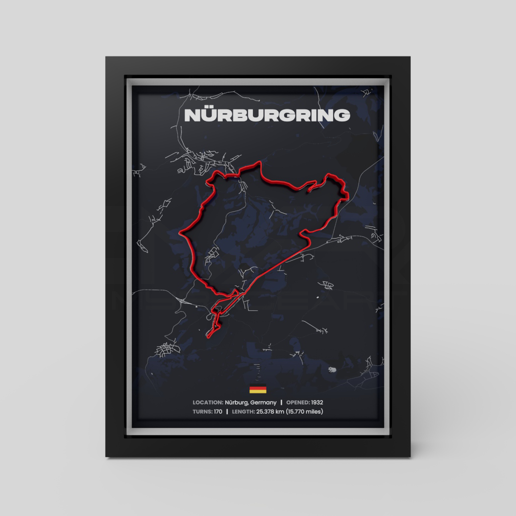 Germany | Nürburgring | 3D Racetrack