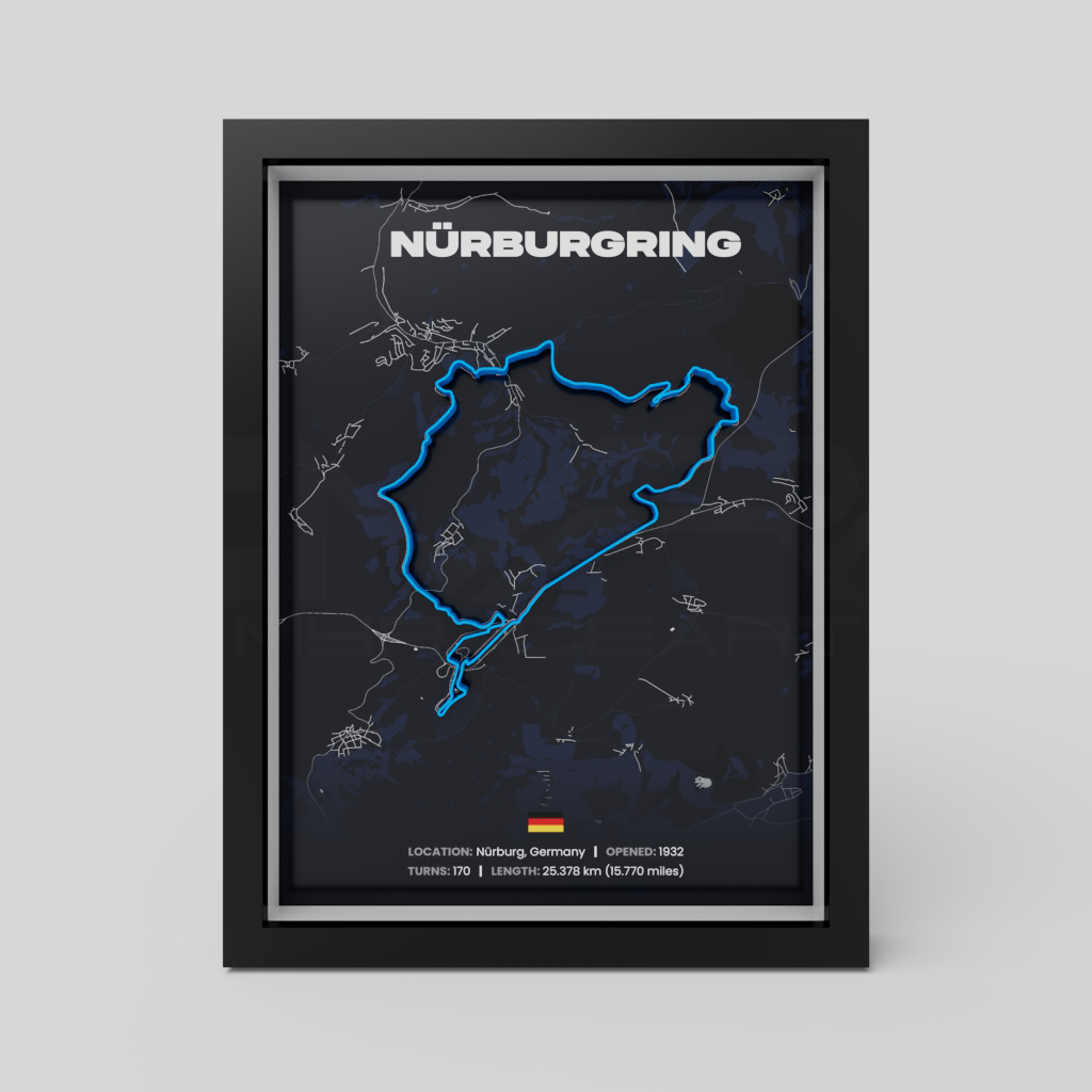 Germany | Nürburgring | 3D Racetrack