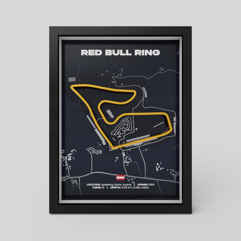 Austria | Spielberg | 3D Racetrack