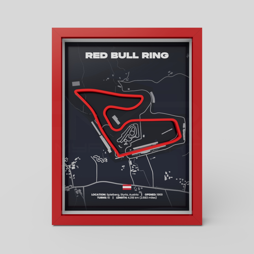 Austria | Spielberg | 3D Racetrack