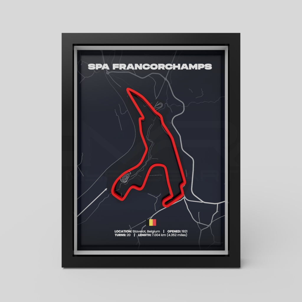 Spa-Francorchamps | Belgium | 3D Racetrack