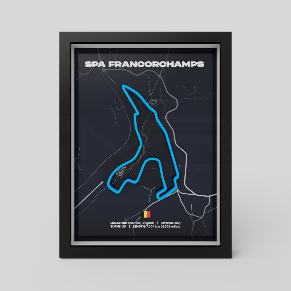 Spa-Francorchamps | Belgium | 3D Racetrack