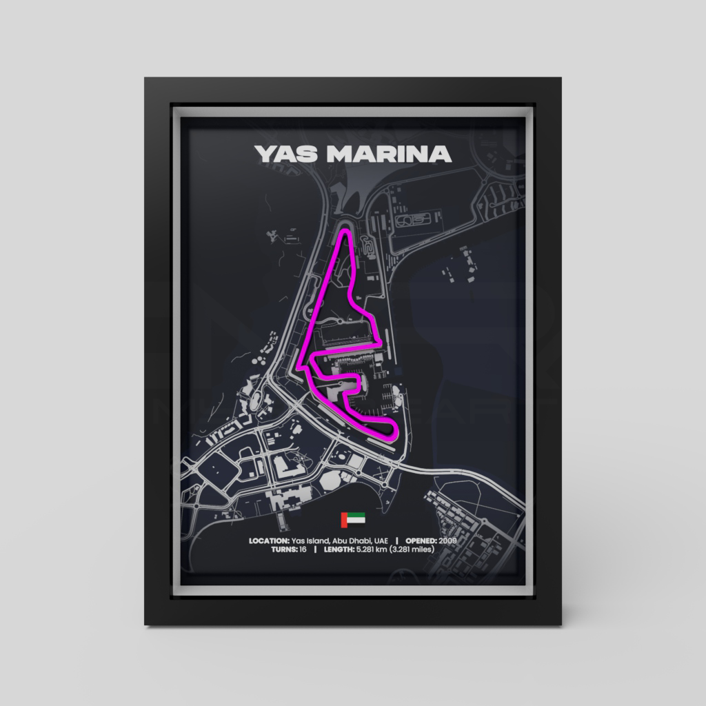 Abu Dhabi | Yas Marina | 3D Racetrack
