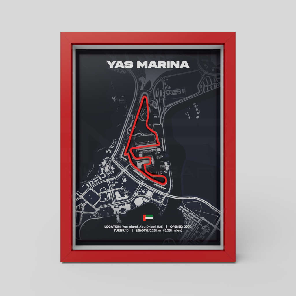 Abu Dhabi | Yas Marina | 3D Racetrack