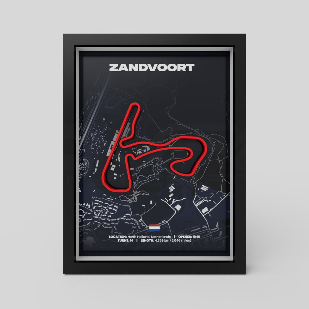 Zandvoort| Netherlands | 3D Racetrack